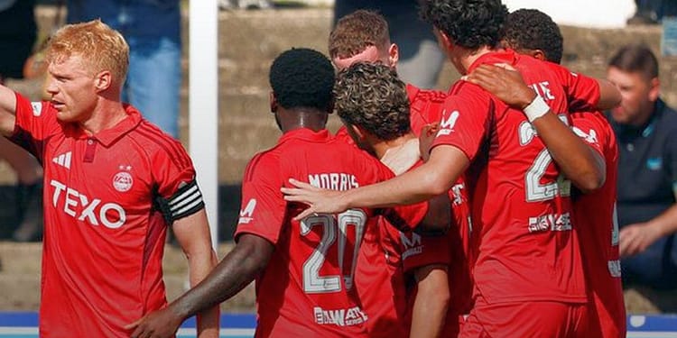 Ce a făcut Aberdeen, cu 5 zile înaintea turului cu FCSB din play-off-ul Europa League