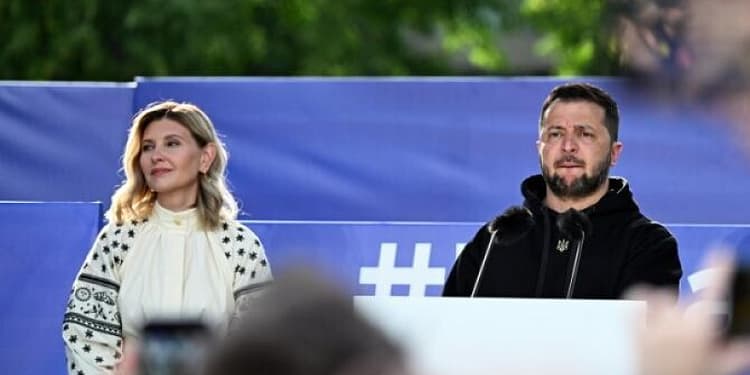 Soția lui Zelenski i-a trimis o scrisoare Melaniei Trump