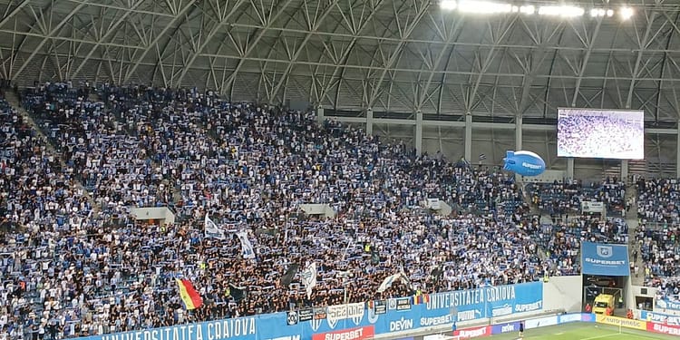 Nebunie în Bănie! Stadionul ”Ion Oblemenco” e plin la Universitatea Craiova