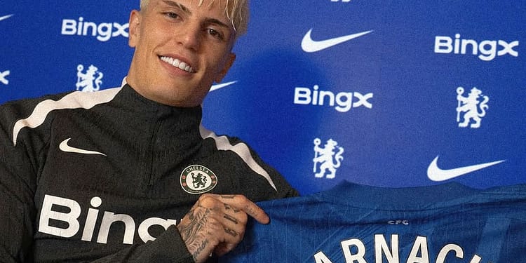Garnacho, după plecarea de la Manchester United: „Sunt fan Chelsea de mic, Hazard era idolul meu”