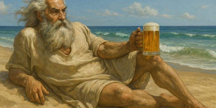 Dumnezeu și-a luat două săptămâni de vacanță, că a terminat de copt toate prunele