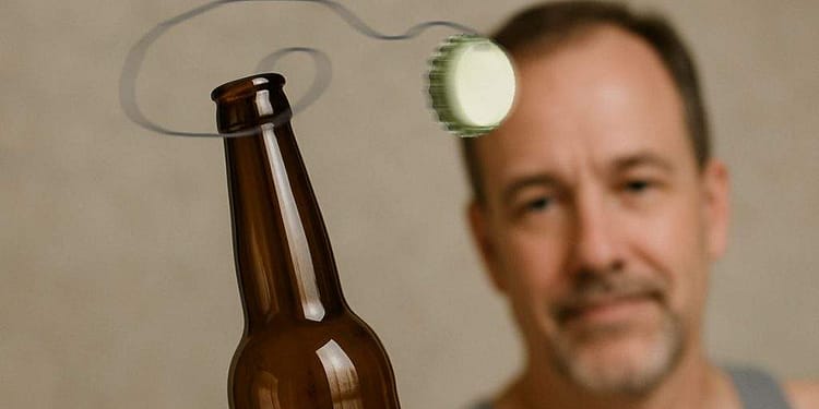 În sfârşit! S-a lansat kendama pentru beţivi: o bere cu capacul legat cu aţă