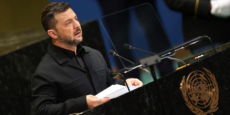 Zelenski, la Adunarea Generală a ONU: „Putin vrea să extindă războiul dincolo de Ucraina” / Kievul anunță că va începe exportul de arme către aliați