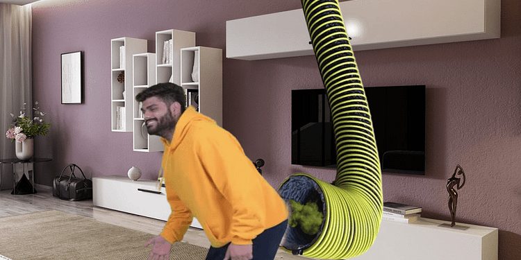 Prosumator! Un român și-a montat o țeavă la cur, își colectează bășinile și le introduce în rețeaua de gaz