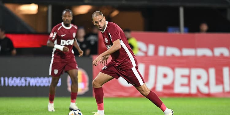 Islam Slimani a marcat primul gol în Superliga și a tras concluzia despre campionatul României