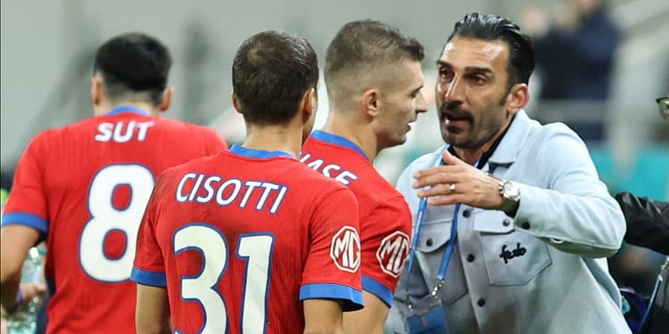 Patru absenți de calibru! FCSB, cu defensiva în pioneze, înaintea meciului cu Metaloglobus