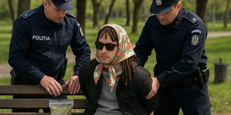 Dealer de droguri, săltat din greșeală după ce a fost confundat cu o băbuță cu pătrunjel