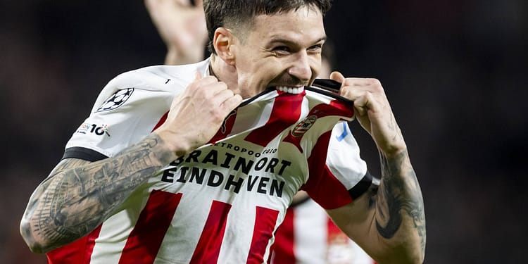 PSV, mesaj de trei cuvinte după ce Dennis Man a înscris două goluri împotriva lui Napoli în UCL