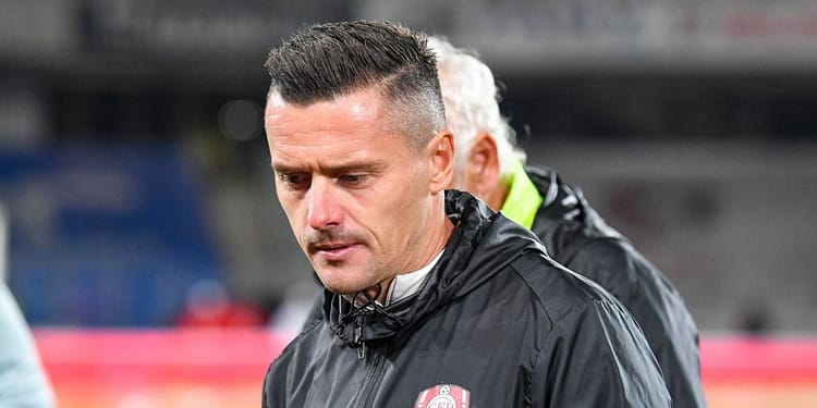 Interimarul de la CFR Cluj și-a găsit cu greu cuvintele: „E cel mai dureros”