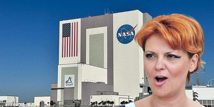Olguţa a întrebat la NASA cât ar costa să declare târgul ei de Crăciun cel mai frumos din Univers