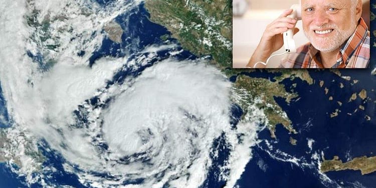 Ciclonul Adel trece prin Grecia şi vine spre noi. Mii de români l-au sunat să le aducă ulei