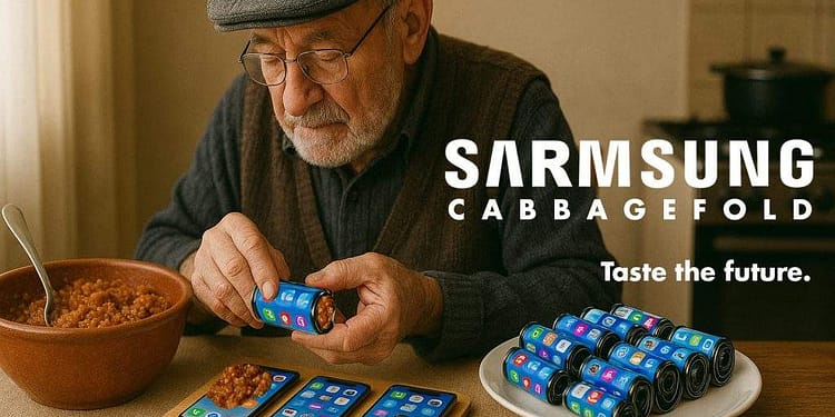 Adio, Samsung Trifold! Un român a inventat un telefon atât de pliabil încât poţi face sarmale în el